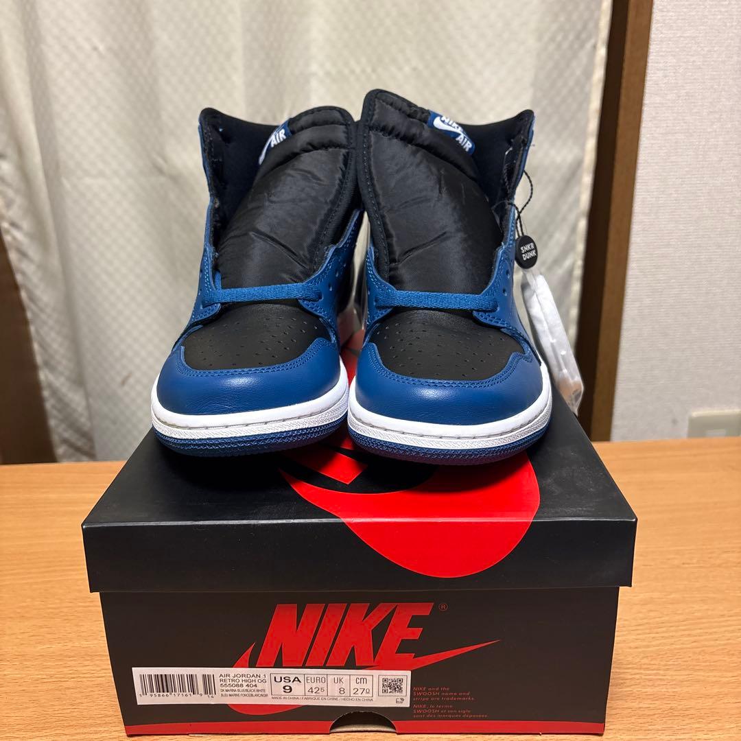 靴 AirJordan1RetroHighOG \"Dark Marina Blue\"