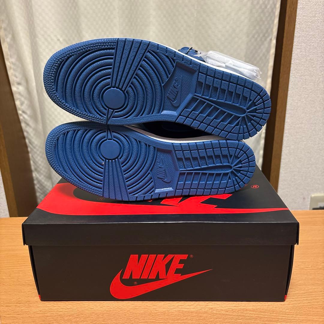 靴 AirJordan1RetroHighOG \"Dark Marina Blue\"