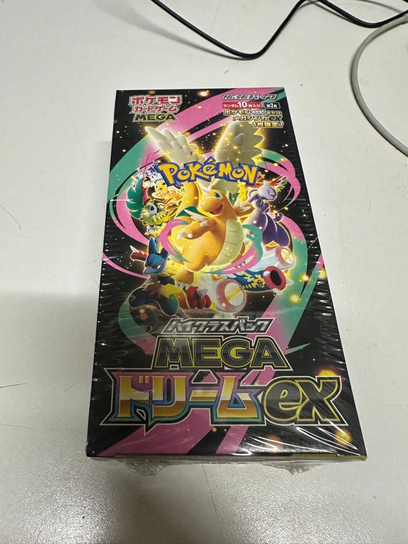 ポケモンカードゲーム メガドリームEX box シュリンク付き