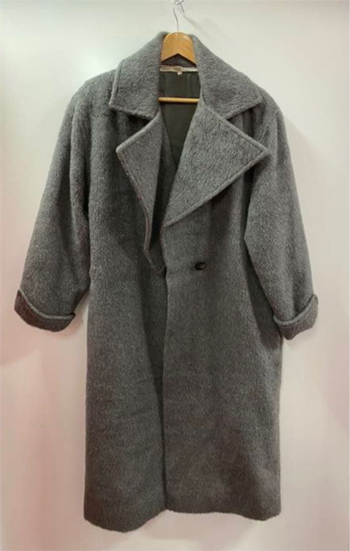 Vintage アルパカシャギーロングコート