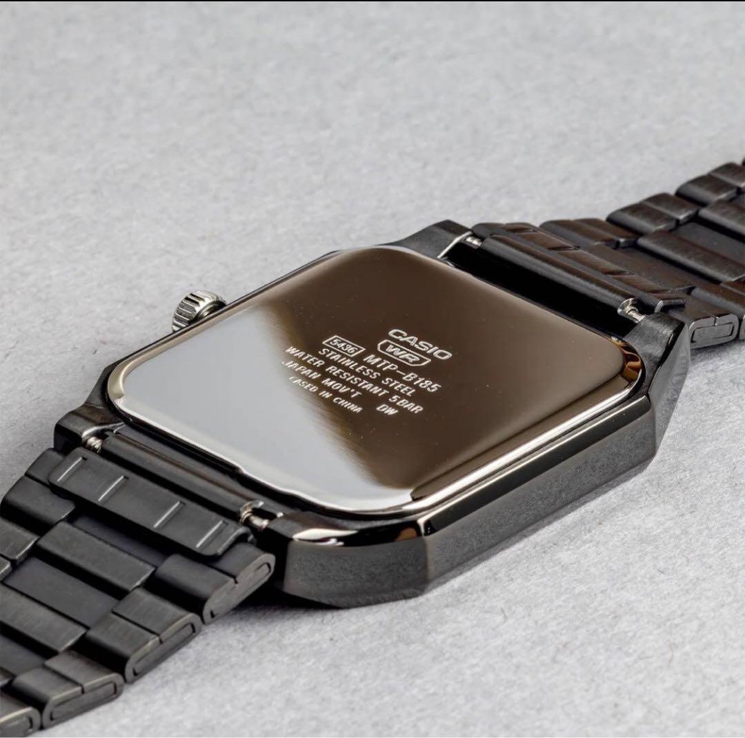 【最安値】新品未使用 CASIO MTP-B185B-7A 保証書付き