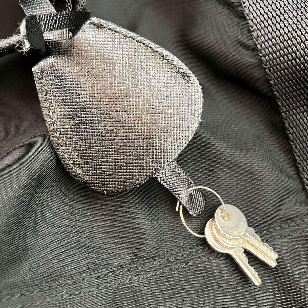 PRADA ボストンバッグ ナイロン 三角ロゴ