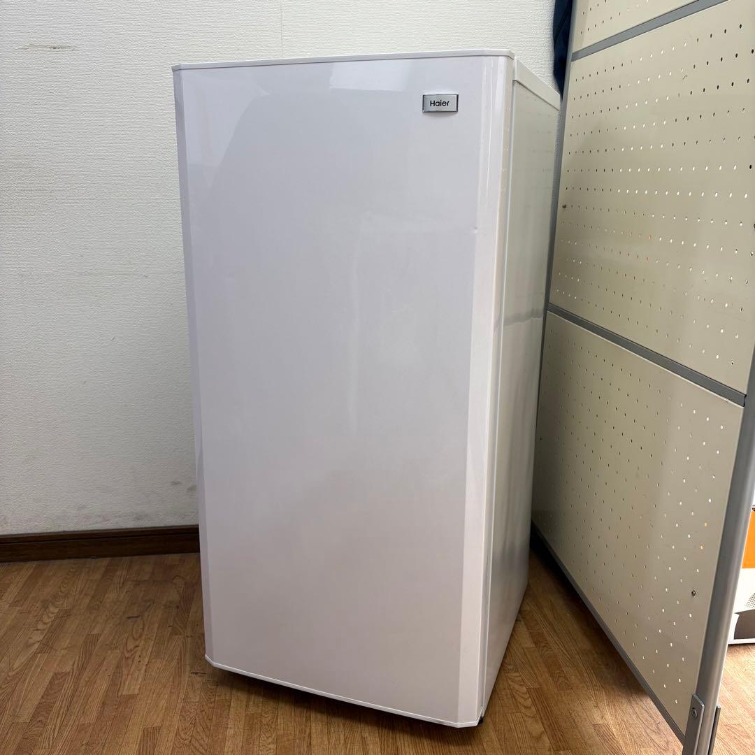 リクエスト価格ハイアール 電気冷凍庫 JF-NU100G 前開き棚付 動作品