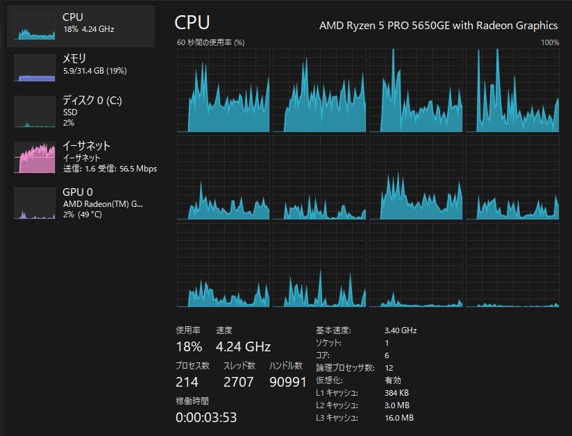 Lenovo ThinkCentre M75q Tiny Gen2 美品