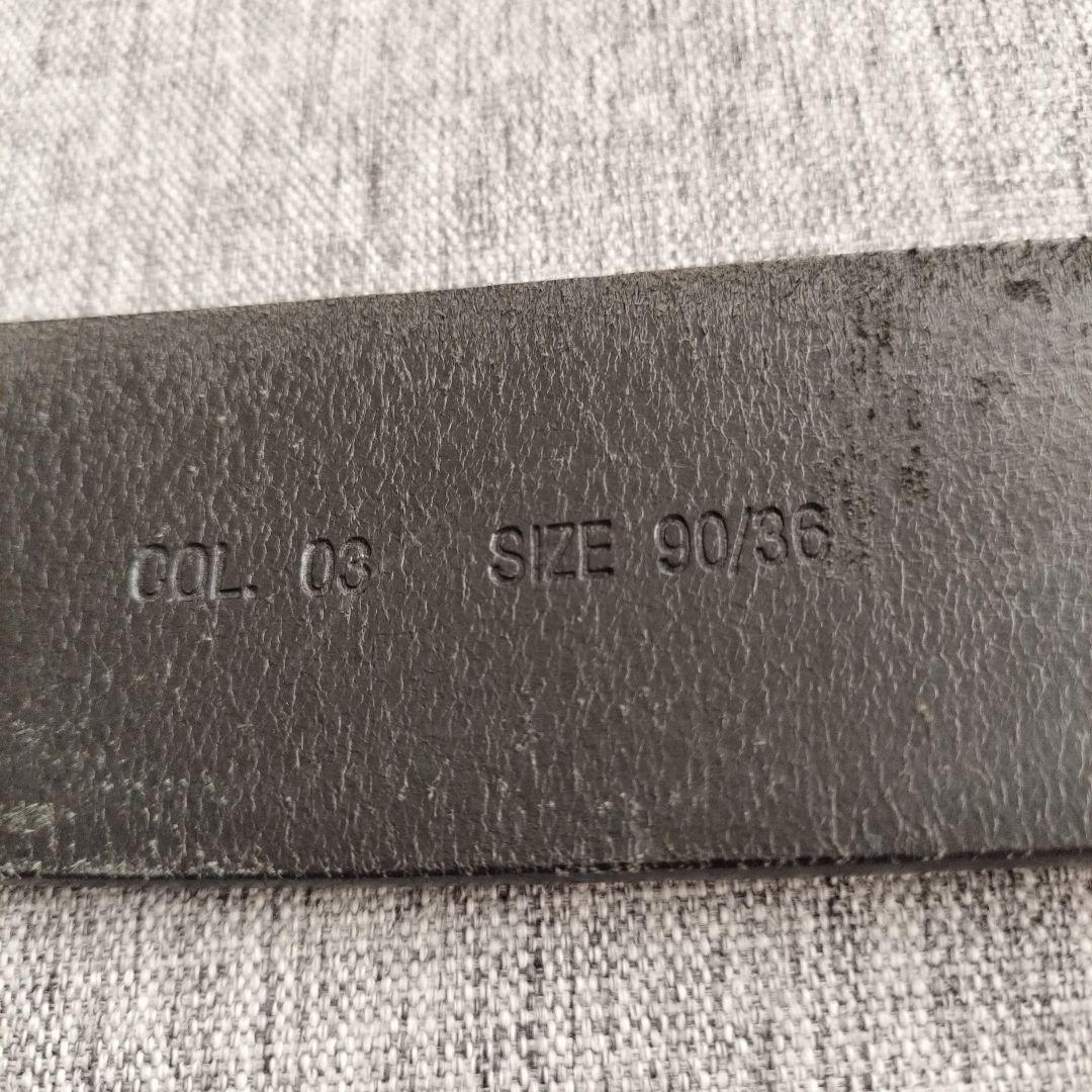 DIESEL◉レザーベルト　バックル　メンズ