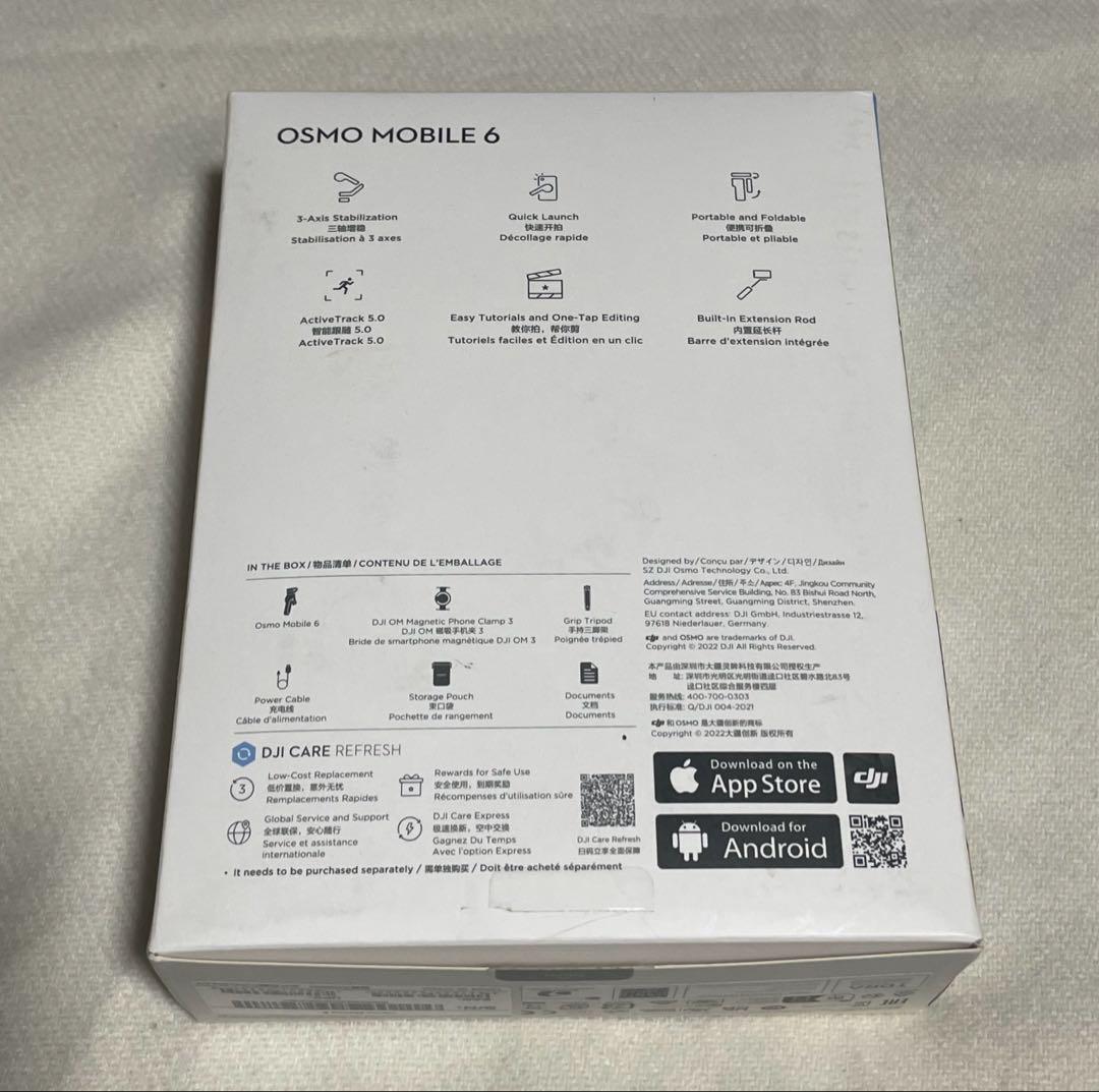 dji OSMO MOBILE 6 スマートフォンスタビライザー