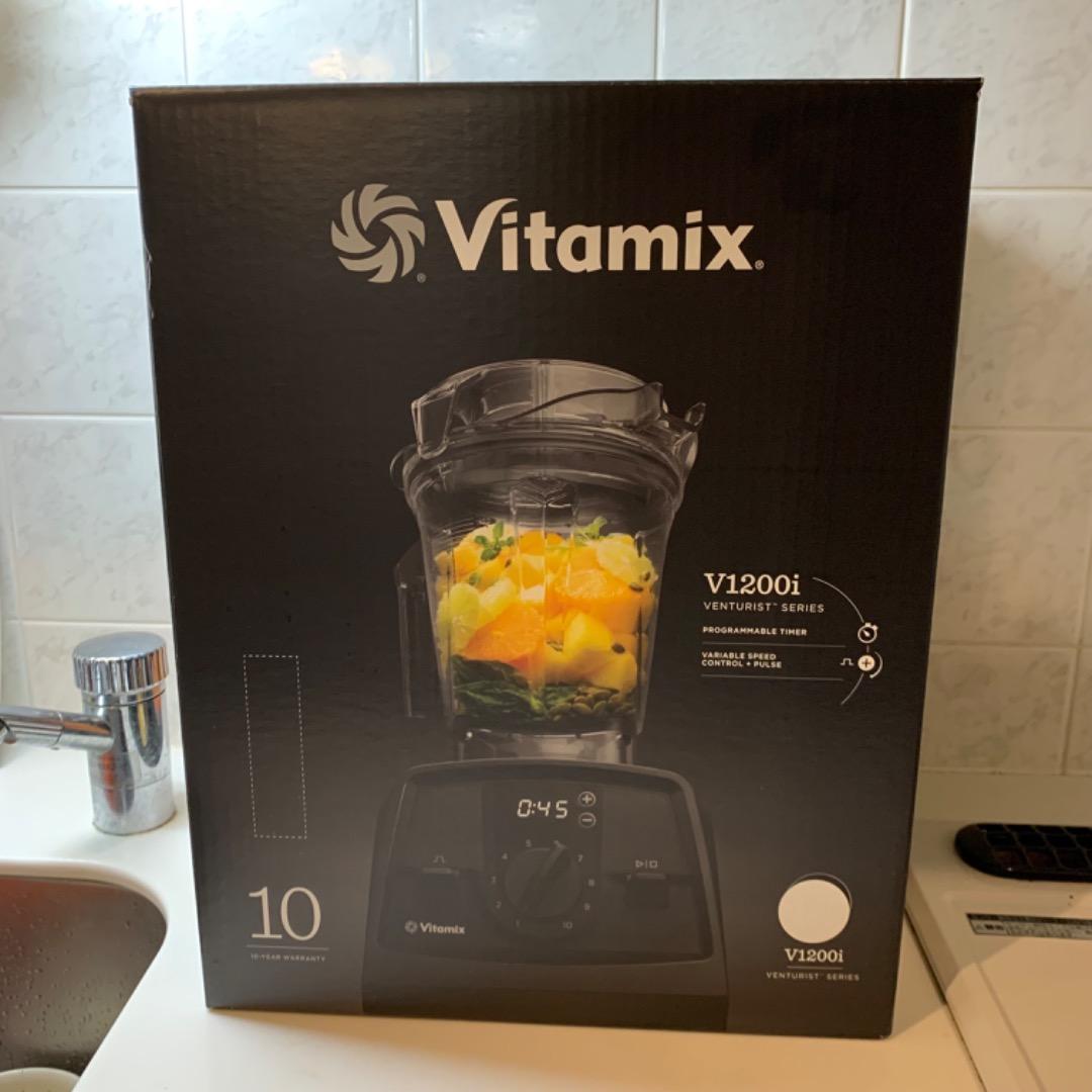 Vitamix ブレンダー V1200iホワイト 取扱説明書・レシピ・箱付き