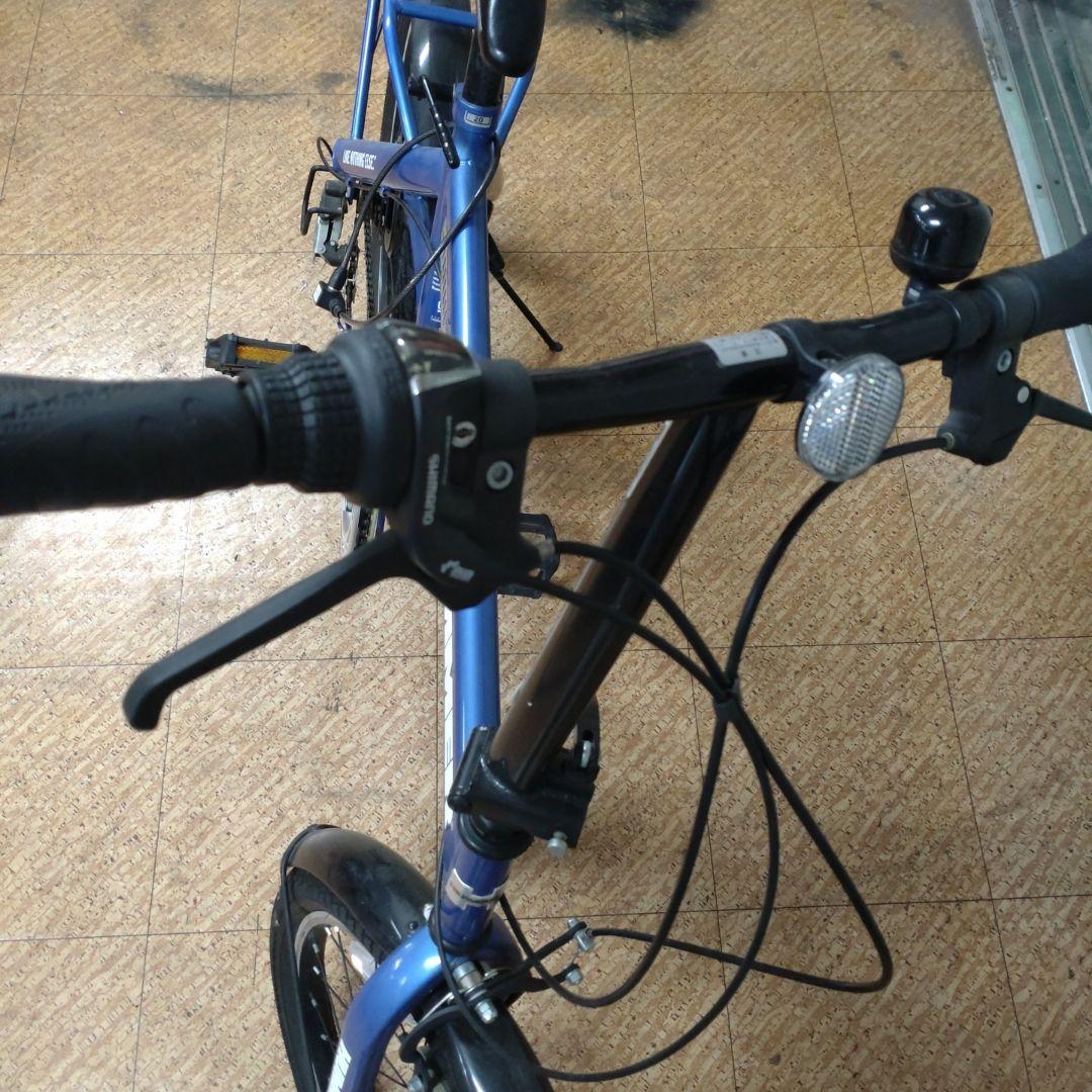 HUMMER 折りたたみ自転車 青