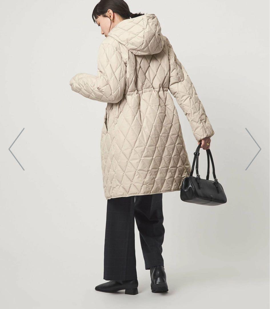 キルティング ライト ダウン コート 撥水