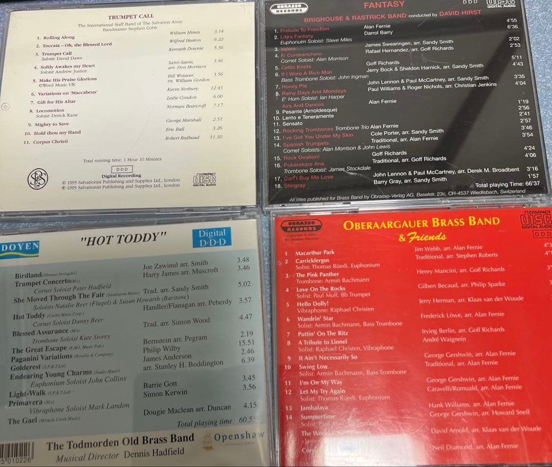 3/19まで3000円引き　値下げ　金管バンド関連CD 21枚セット