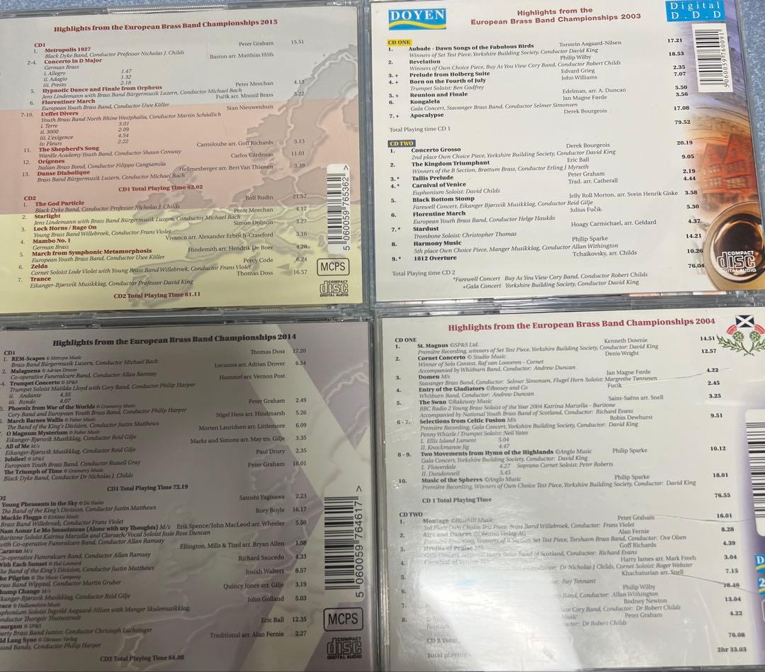 3/19まで3000円引き　値下げ　金管バンド関連CD 21枚セット