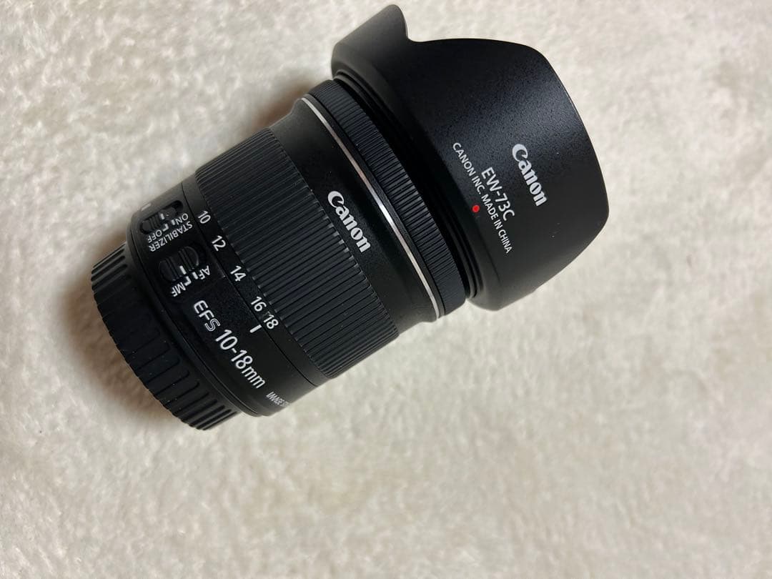 美品　Canon キャノン 超広角EFS 10-18mm IS STM
