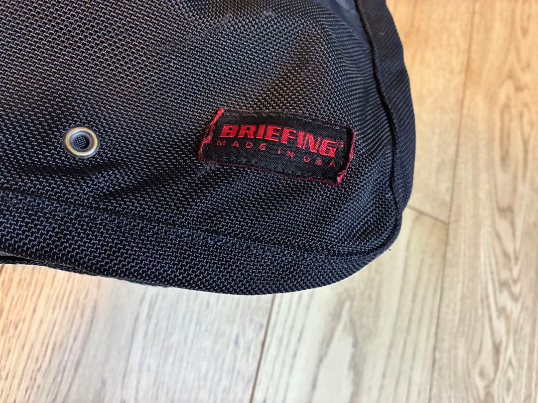 美品　廃盤品BRIEFING ブリーフィング　C3ライナー　USA製　ブラック