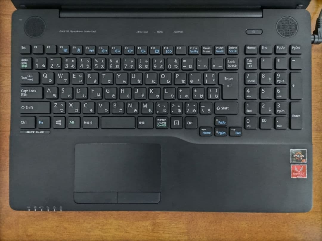 Fujitsu ノートPC AMD Ryzen3 2300U　FMVA43D1