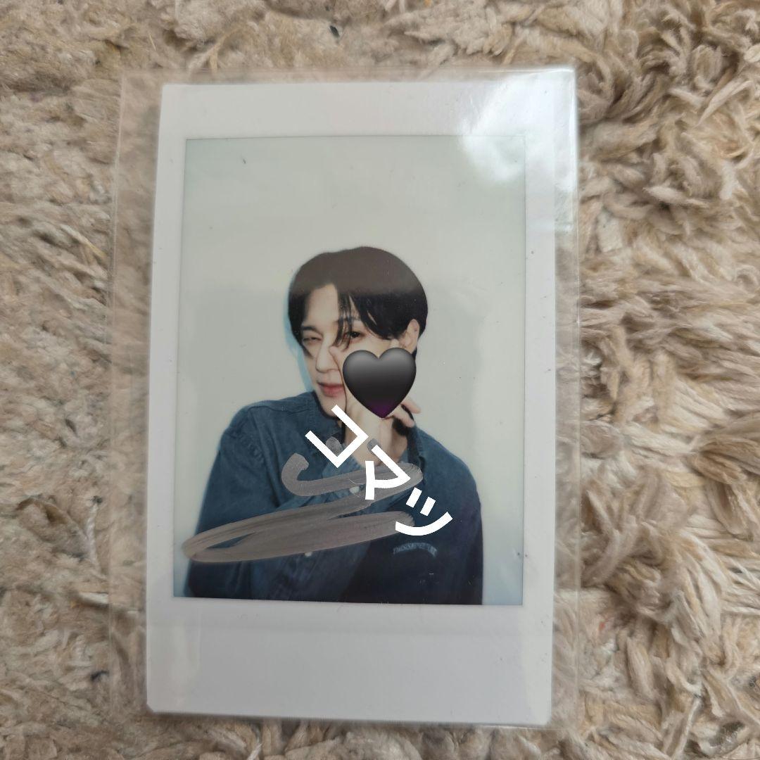 ATEEZ ウヨン サイン入りチェキ