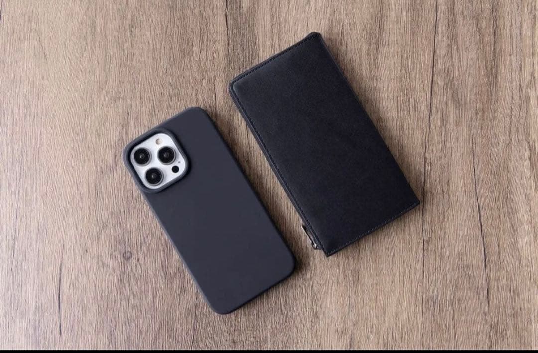 il modo Air STATUSY日本製 レザー長財布 ブラック 右利き用