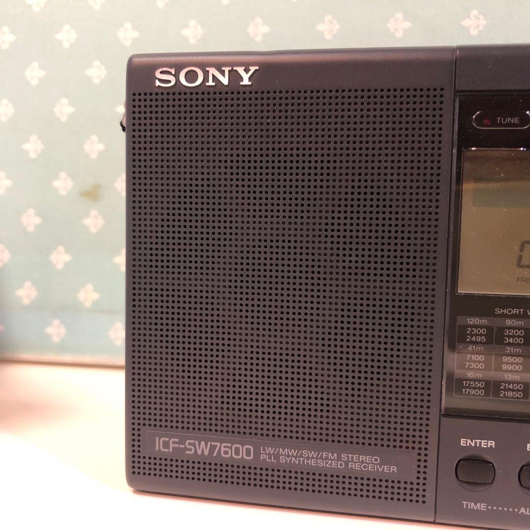Sony BCLラジオ ICF-SW7600 ワールドバンドレシーバー 通電OK