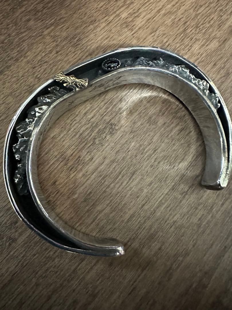 ビッグハンド特注両面3Dバングル