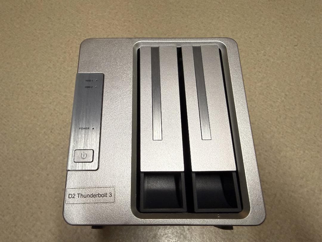 TerraMaster TD2 Thunderbolt3 RAIDケース