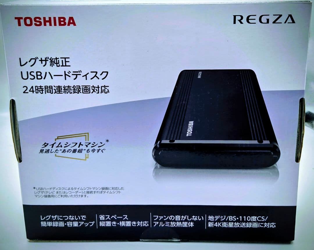 TOSHIBA REGZA THD-400V3 4TB 外付けHDD