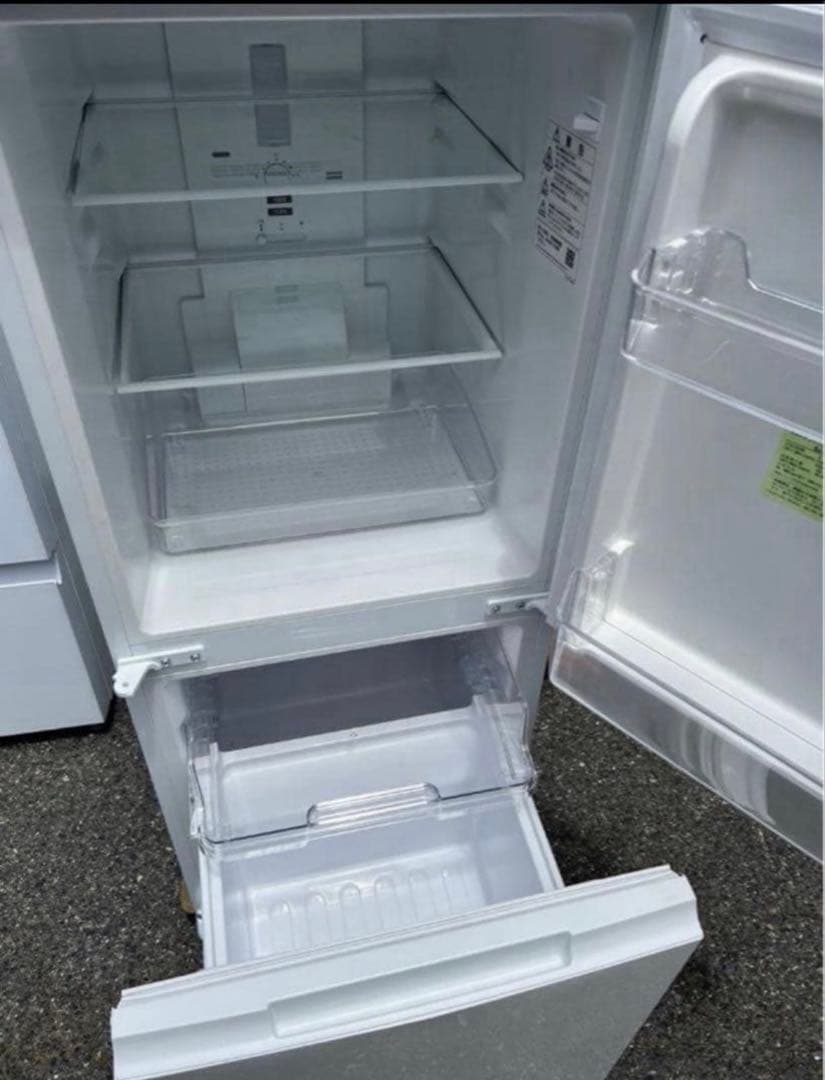 【高年式】2021年式 152L シャープ 冷蔵庫 SJ-D15G-W