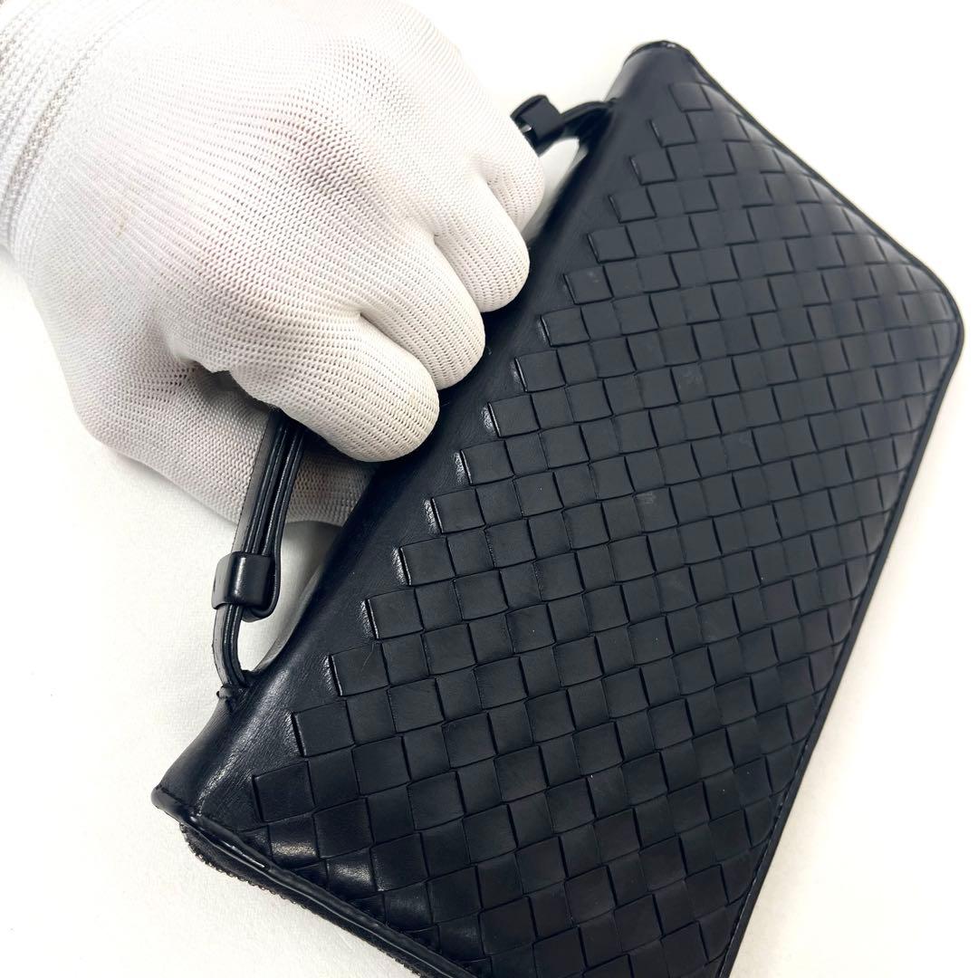 ボッテガヴェネタ　長財布　オーガナイザー　イントレチャート　極美品　レザー
