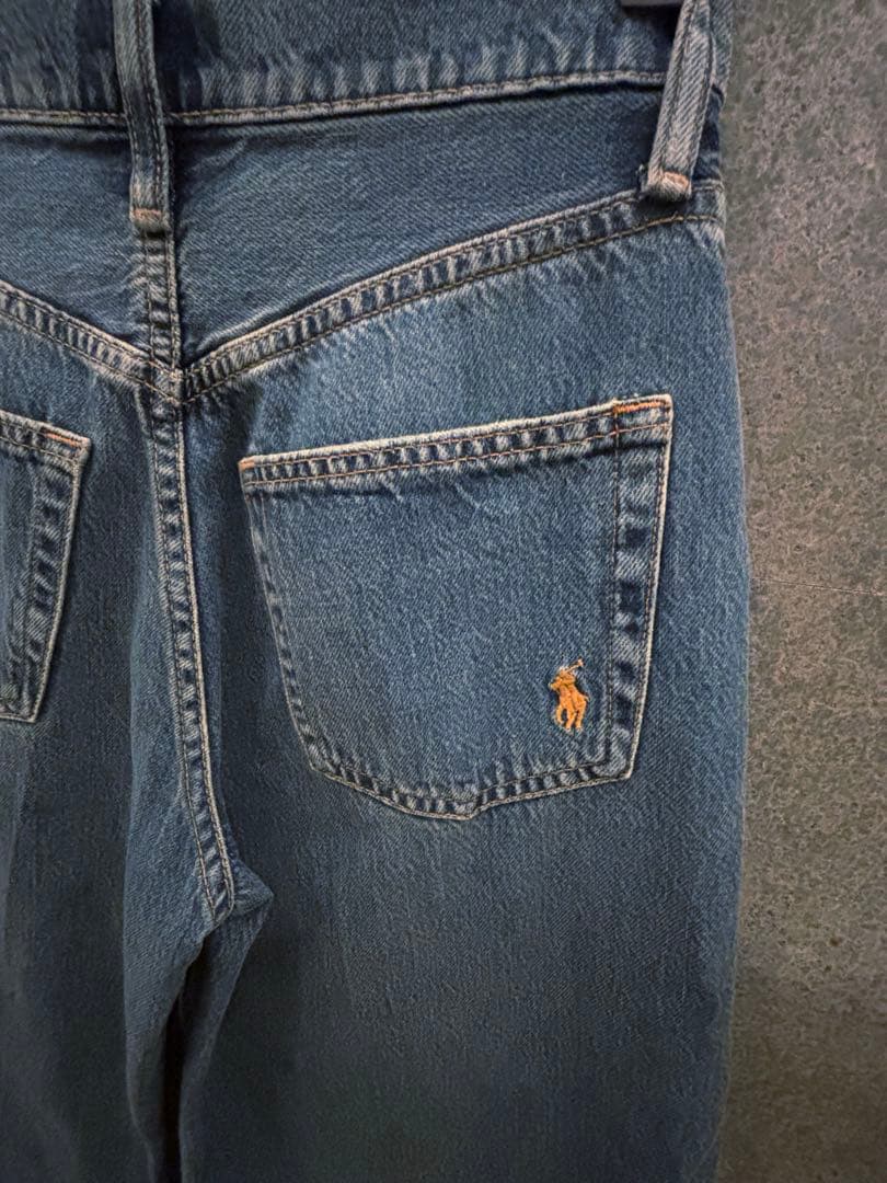 Polo Ralph Lauren ワイドレッグクロップドジーンズ
