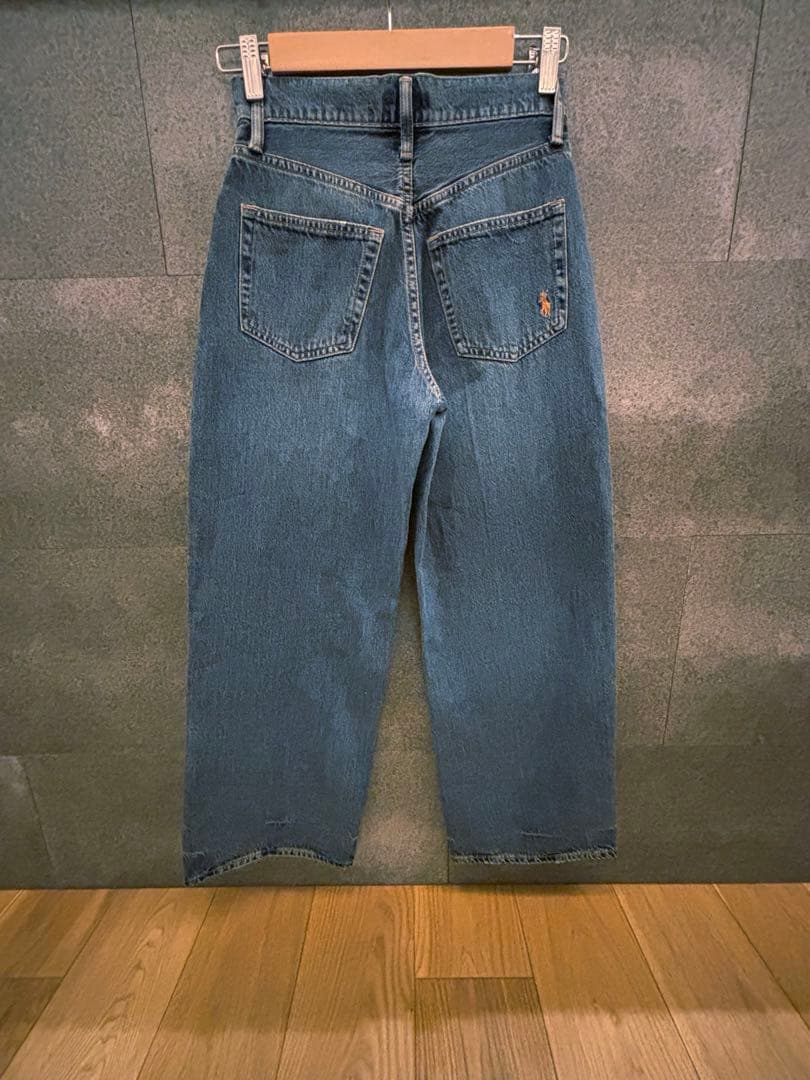 Polo Ralph Lauren ワイドレッグクロップドジーンズ