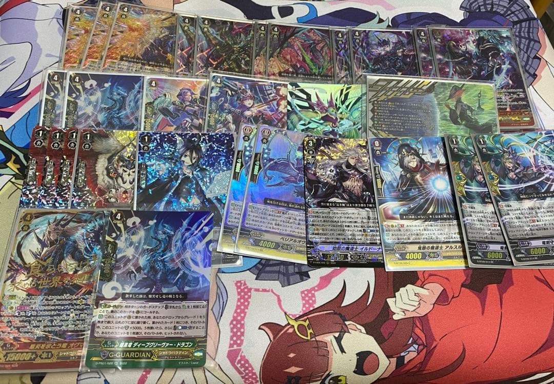 ヴァンガード【Pスタン】 ルアード クレスト軸 デッキ 50枚 Gゾーン 16枚