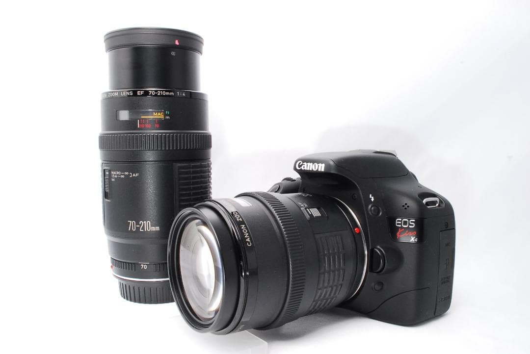 Canon EOS kiss X4 デジタル一眼レフ　ダブルレンズ　付属品付き❣️
