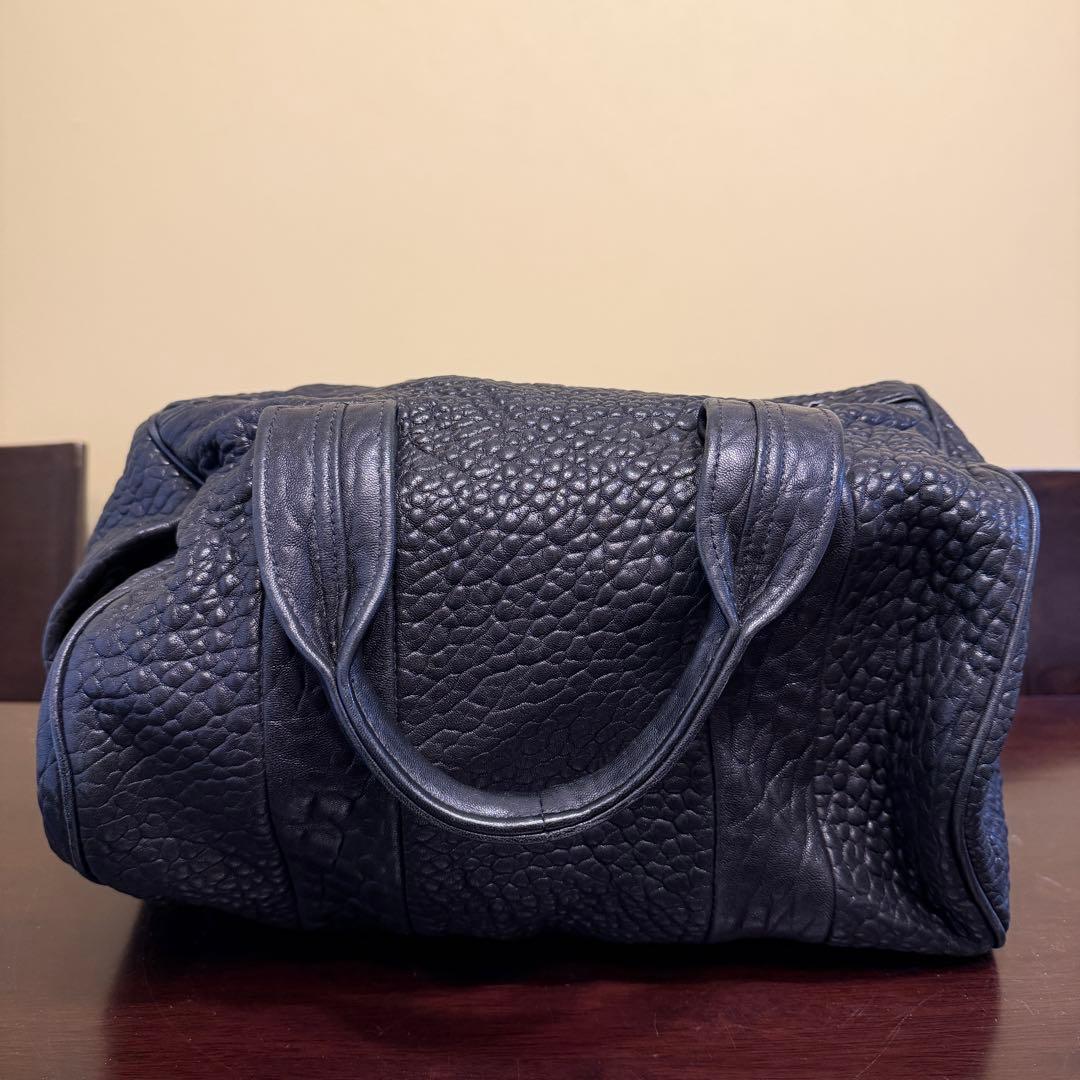 アレキサンダーワン ハンドバッグ ミニボストン ブラック スタッズ