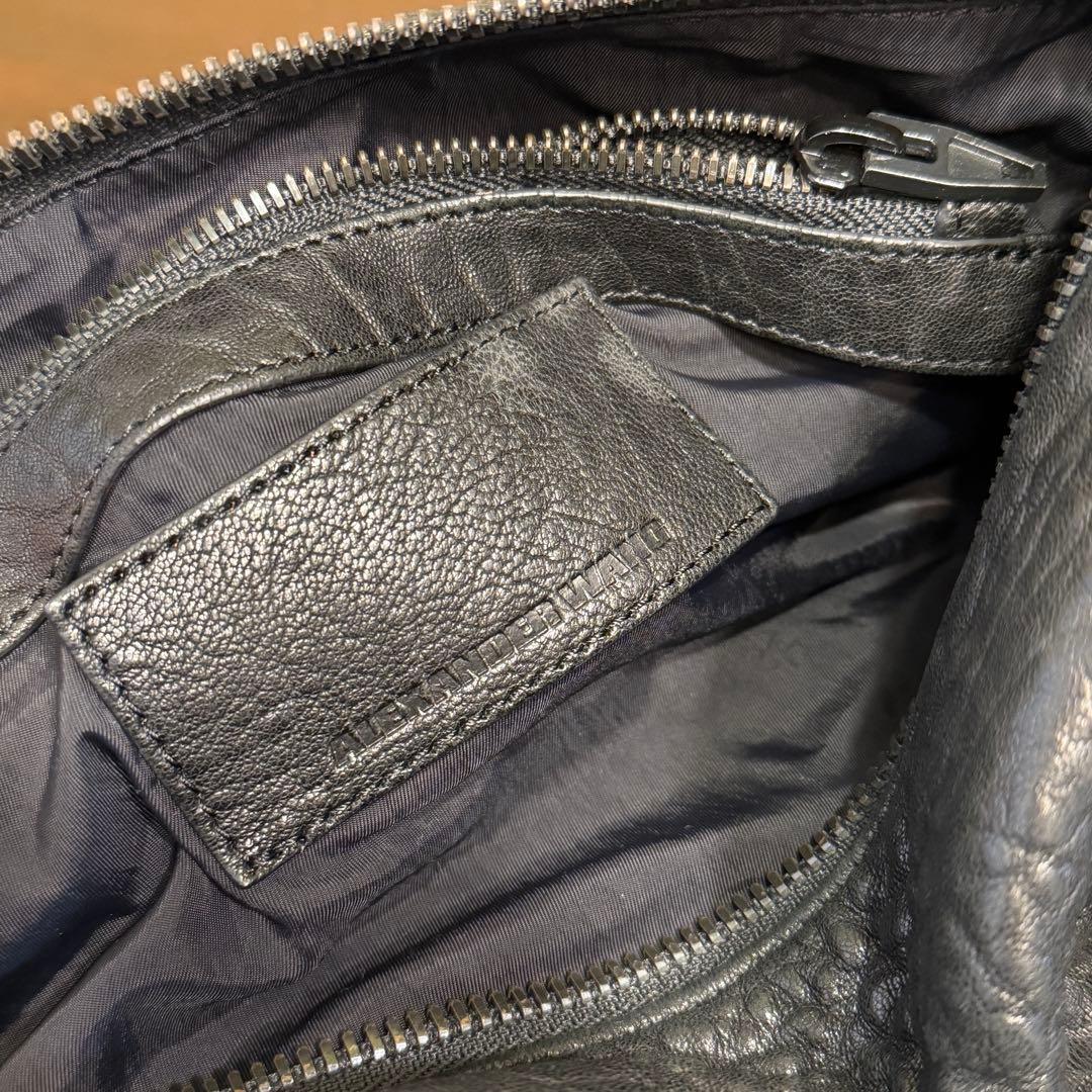 アレキサンダーワン ハンドバッグ ミニボストン ブラック スタッズ