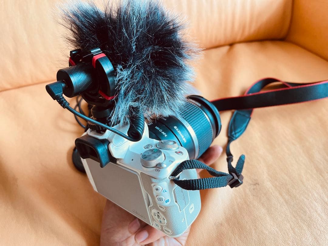 予備バッテリー付き Canon EOS kiss M 超望遠セット