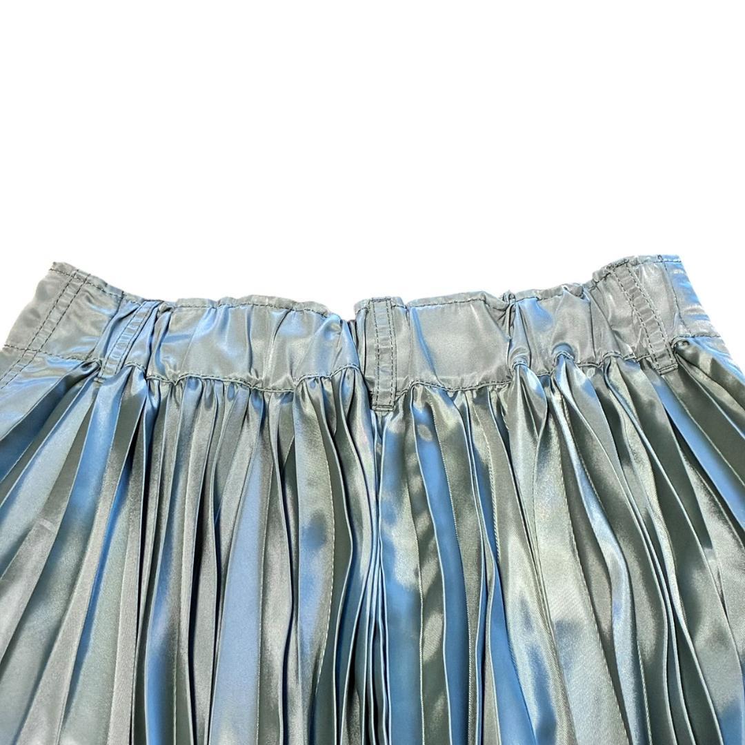 サカイ sacai ナイロンツイル バックプリーツ スカート サイズ2 美品 F