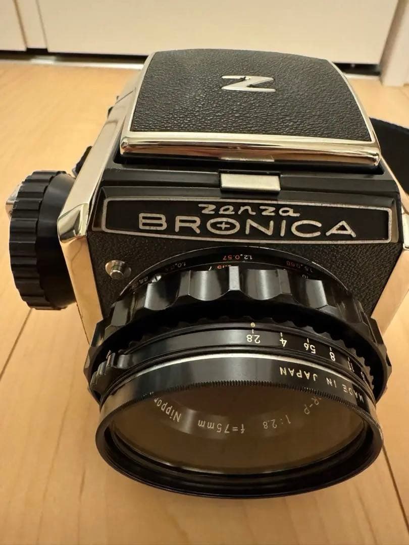 ゼンザブロニカ S2 中判カメラ ウエストレベルファインダー