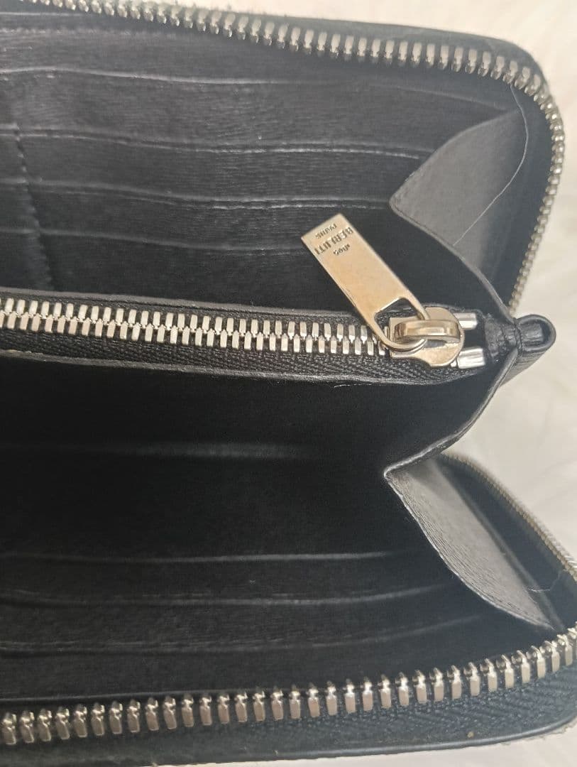 Berluti ベルルッティ 長財布 ファスナー レザー ブラック