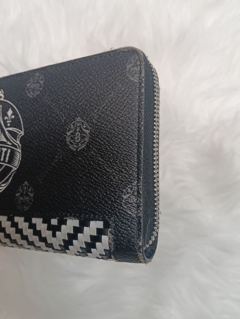 Berluti ベルルッティ 長財布 ファスナー レザー ブラック