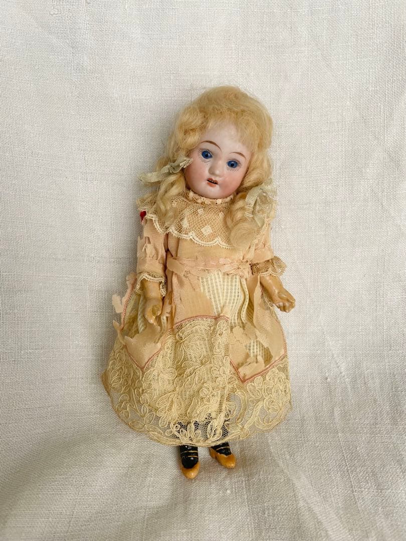 アンティークビスクドール、ミレット、オールオリジナル