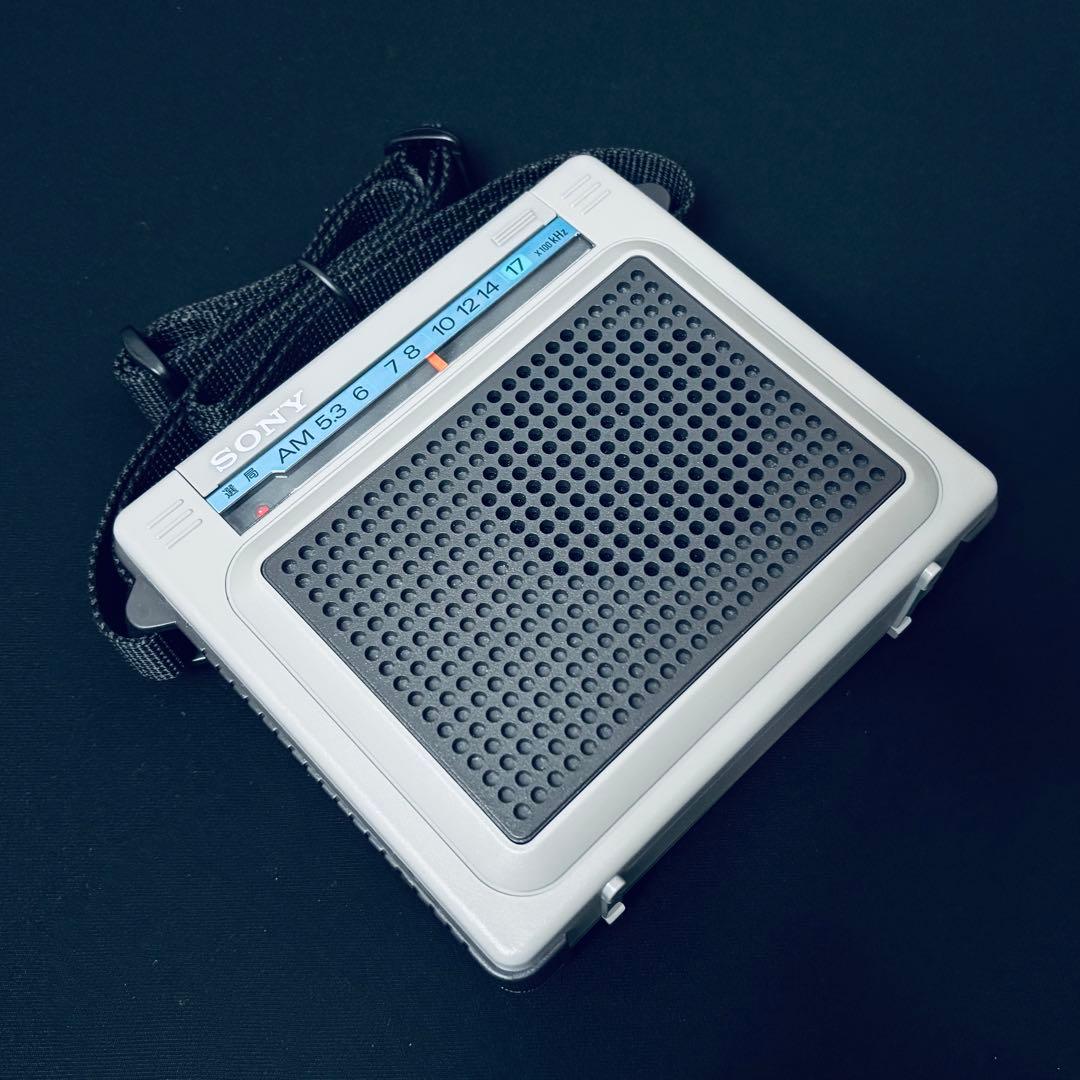 動作確認済 SONY ソニー ICR-S71 AMワイドカバー ポータブルラジオ