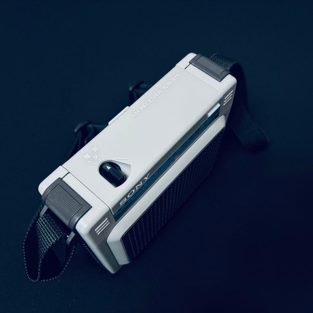 動作確認済 SONY ソニー ICR-S71 AMワイドカバー ポータブルラジオ