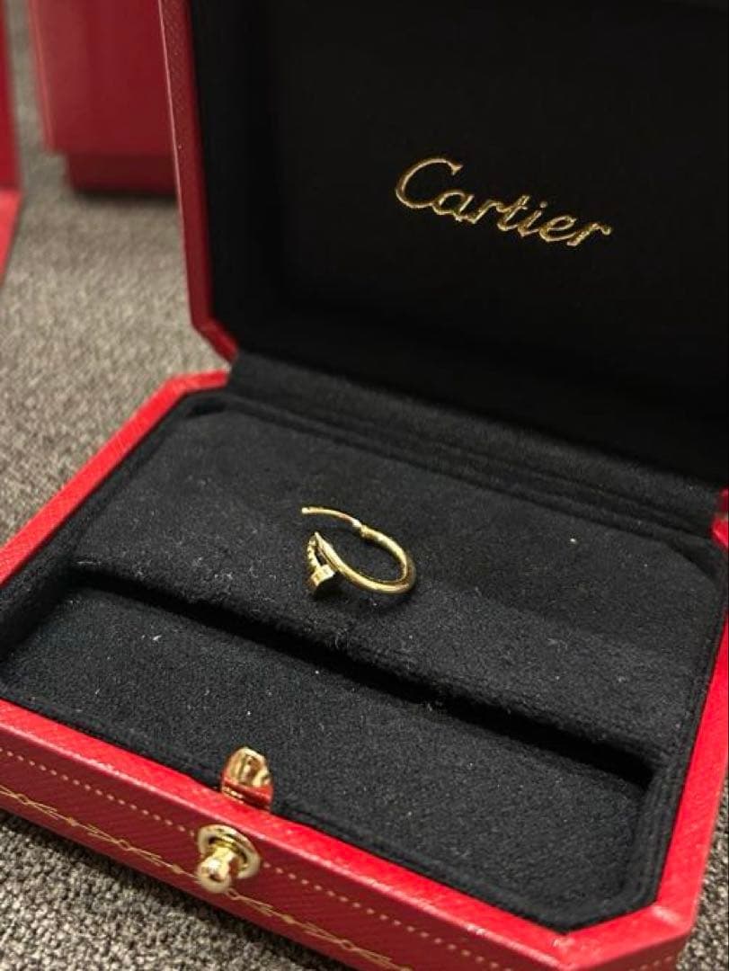 Cartier カルティエ ジュスト アンクル シングルピアスYG