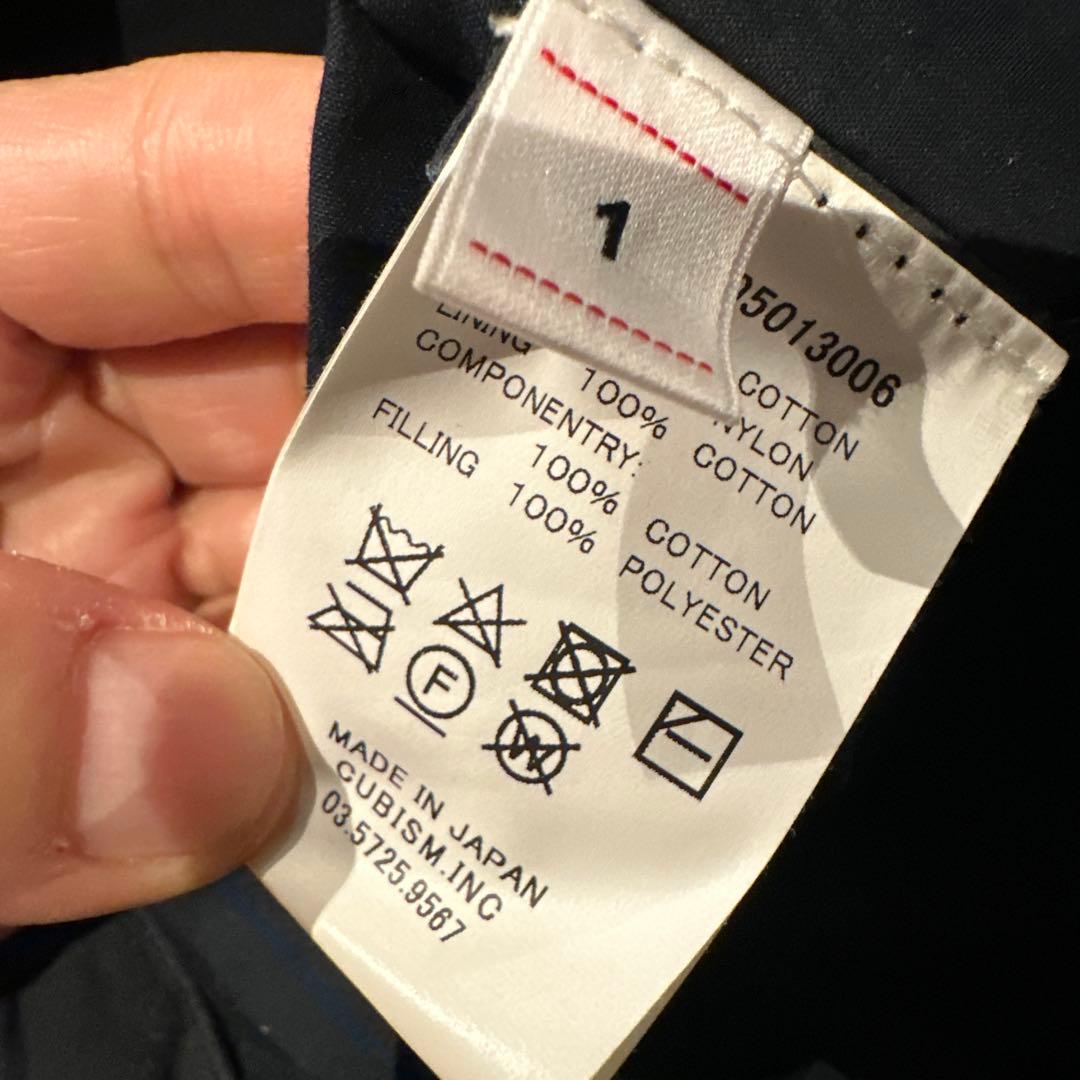 visvim PATTERSON OVERCOAT navy・泥染・size1