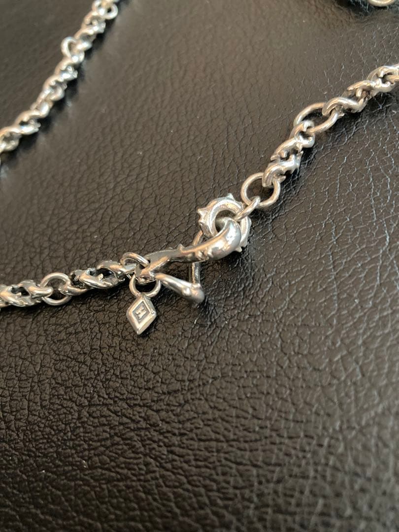 Lion Heart 60cm デザインチェーンネックレス シルバー950