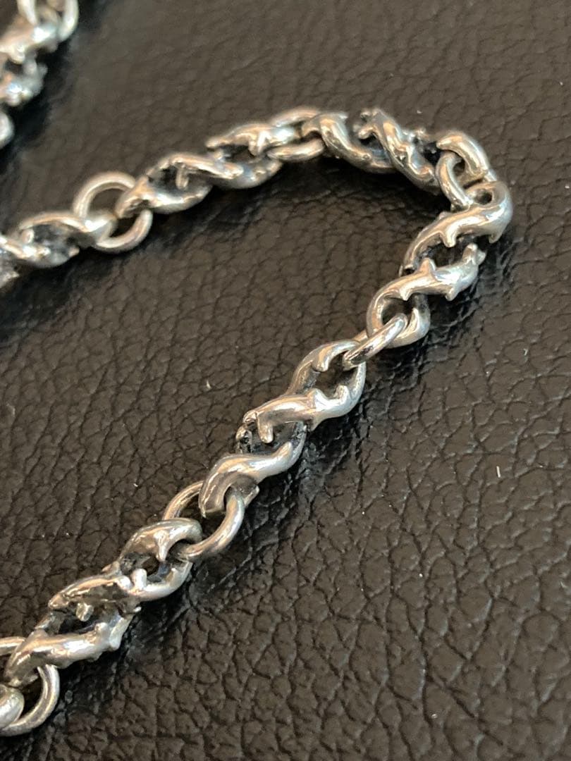 Lion Heart 60cm デザインチェーンネックレス シルバー950