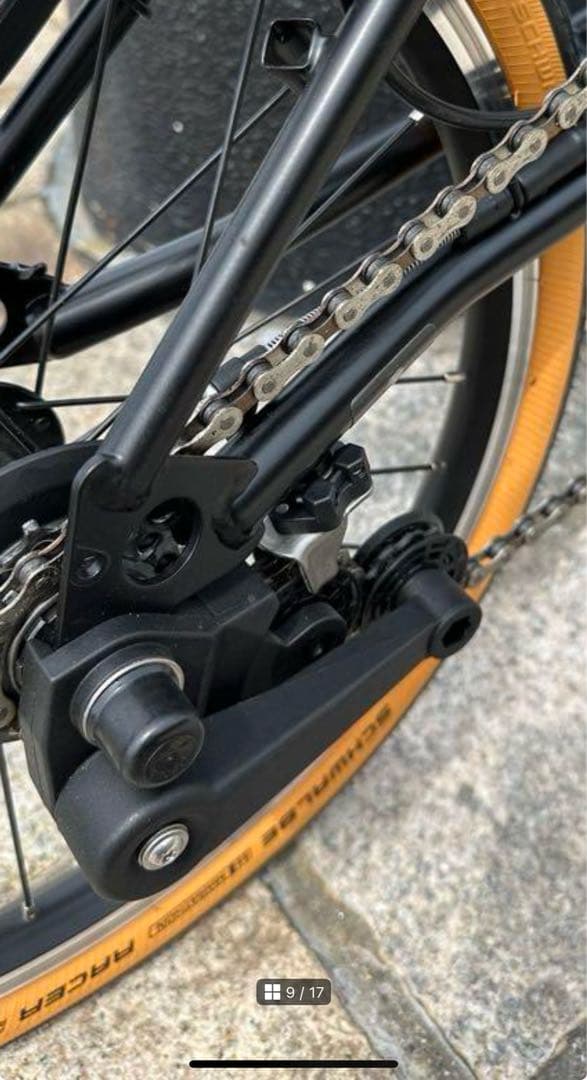 ブロンプトン　ブラックラッカー