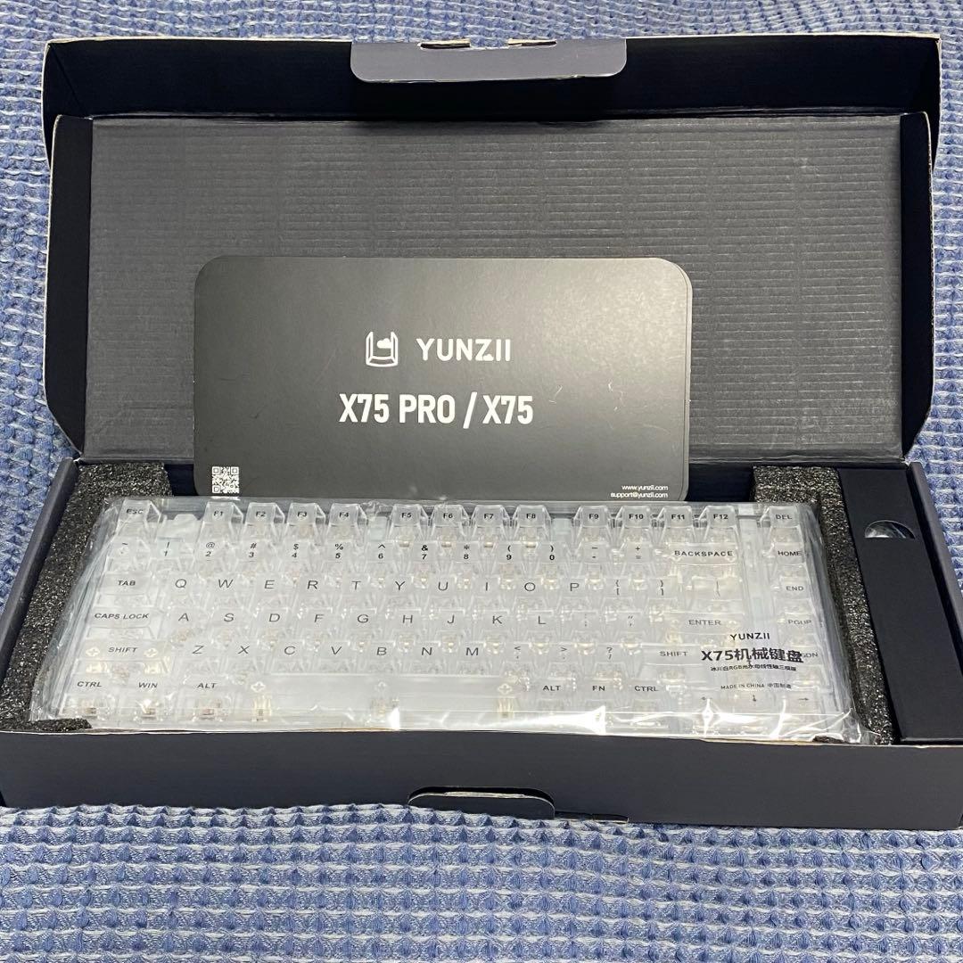 YUNZII X75 PRO キーボード