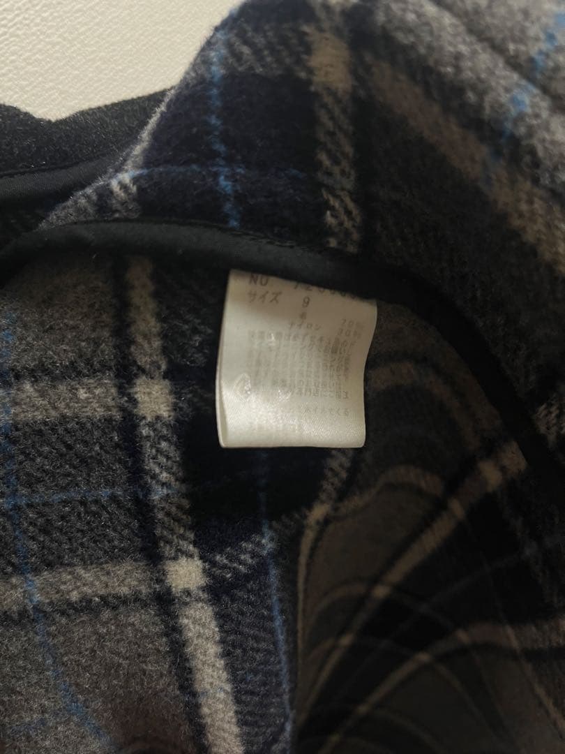 EAST BOY ブラック ダッフルコート9