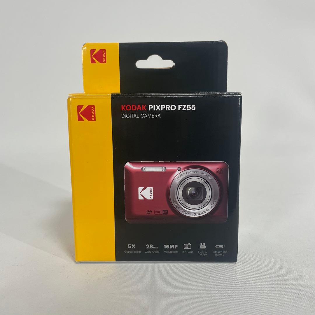 【大人気】おまけ付き KODAK PIXPRO FZ55 レッド 新品未使用品