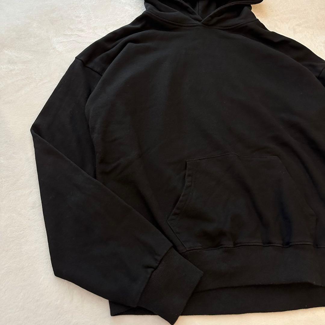 FOG ESSENTIALS パーカー男女兼用 M 高級感 フート付き反射ロゴ