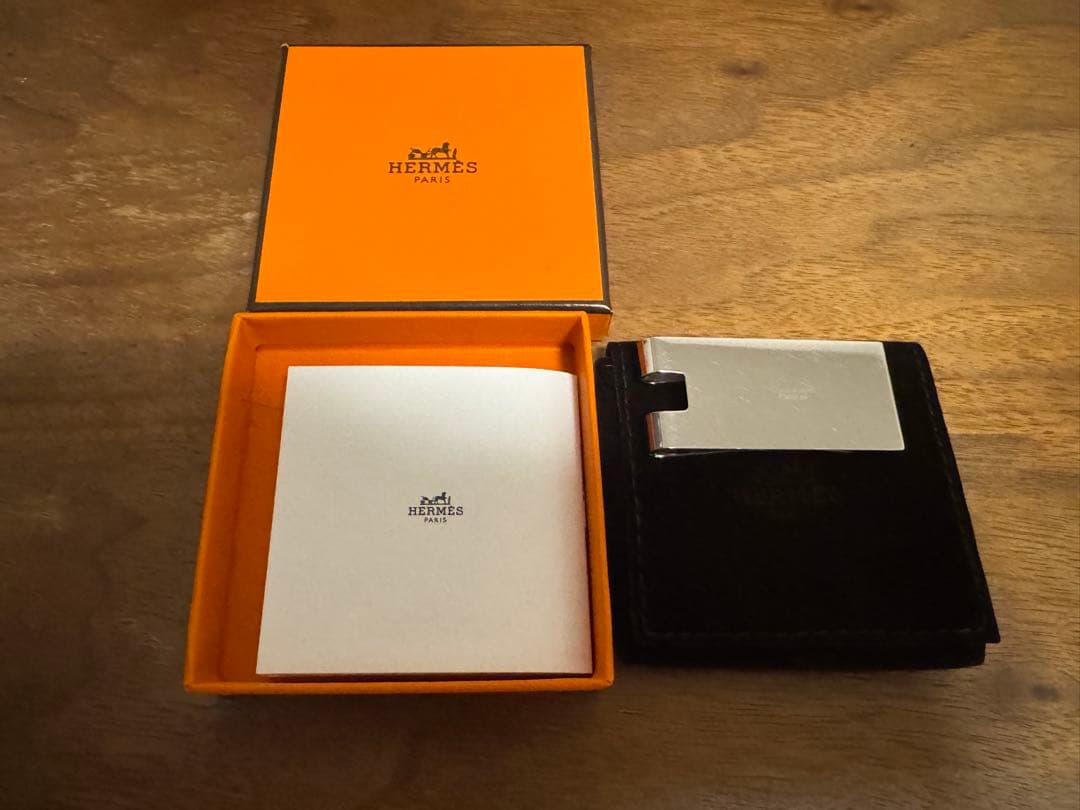 HERMES マネークリップ シルバー